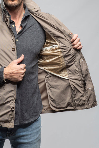 Gimo's Shanahan Lightweight Jacket In Tan Warehouse - Mens - Outerwear - Cloth