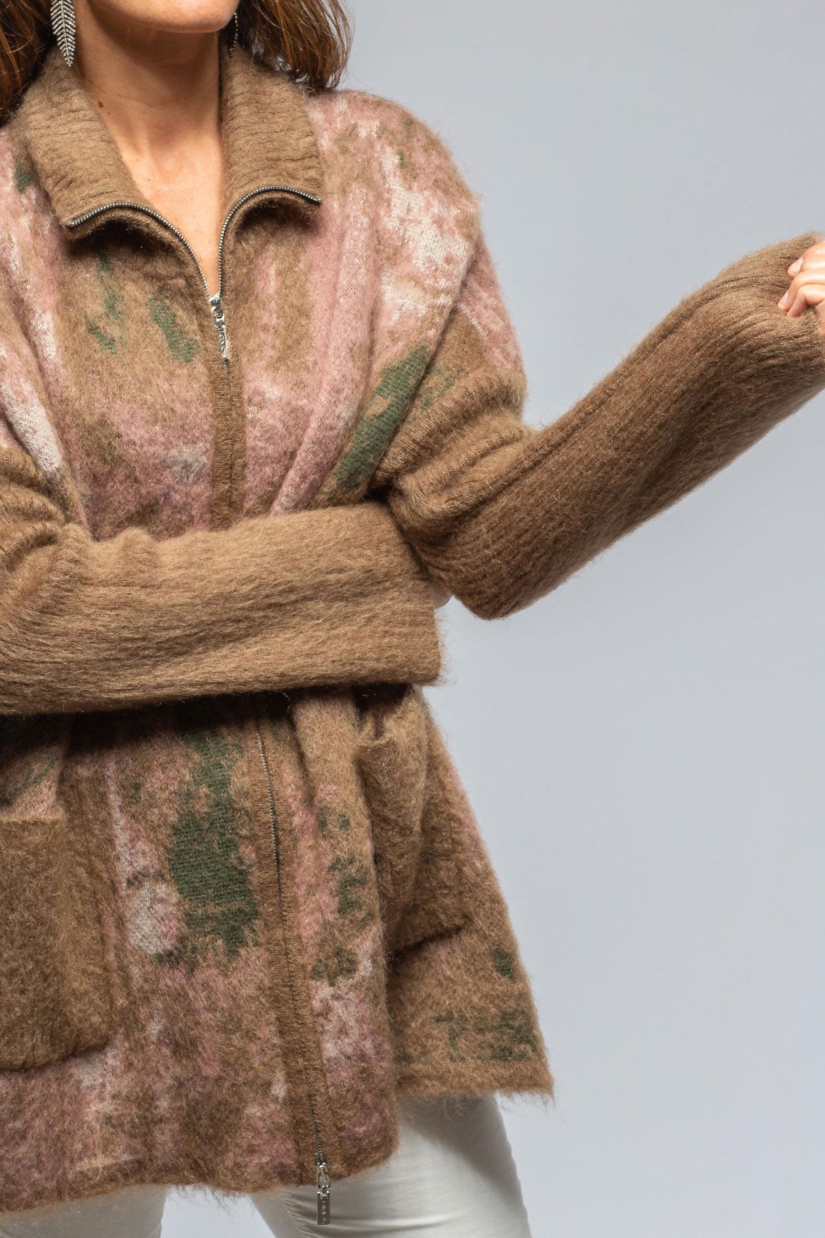 Gimo's Shania Wool/Mohair Sweater Jacket Samples - Ladies - Outerwear - Cloth