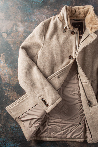Gimo's Sherwood Knit Jacket Samples - Mens - Outerwear - Cloth