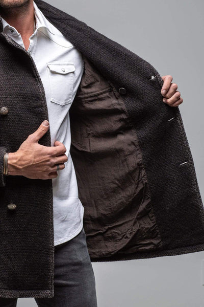 Gimo's St. Christoff Jacket In Charcoal Mens - Outerwear - Cloth