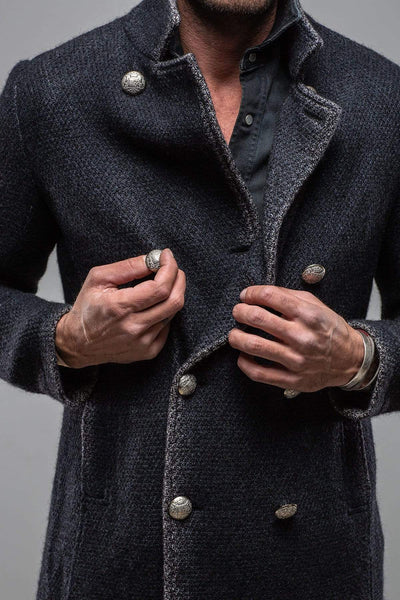 Gimo's St. Christoff Wool Jacket In Navy Mens - Outerwear - Cloth