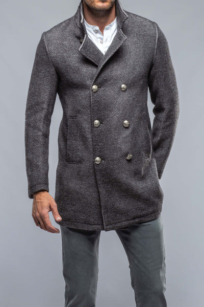 Gimo's St. Christoff Wool Jacket In Washed Charcoal Mens - Outerwear - Cloth