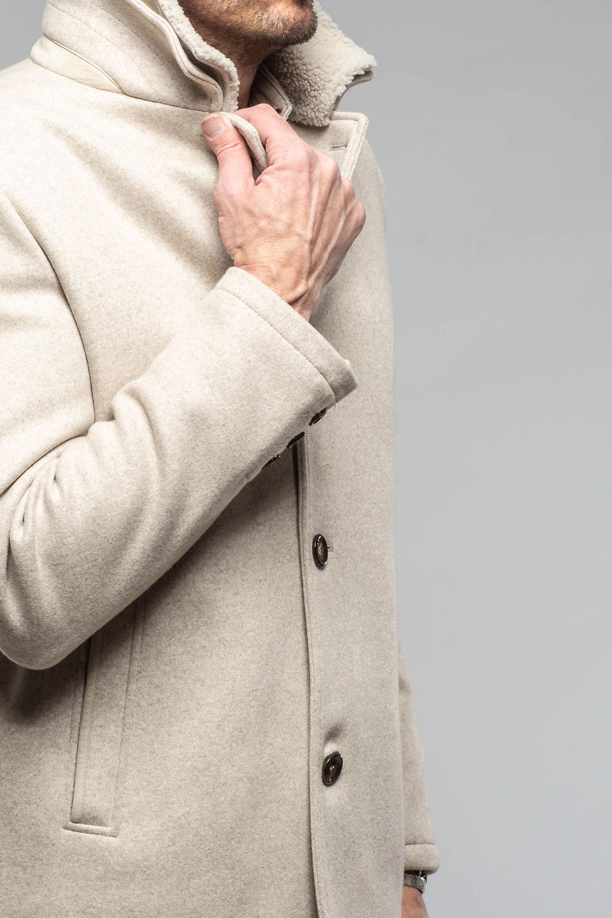 Gimo's St. John's Cashmere Knit Coat Warehouse - Mens - Outerwear - Cloth