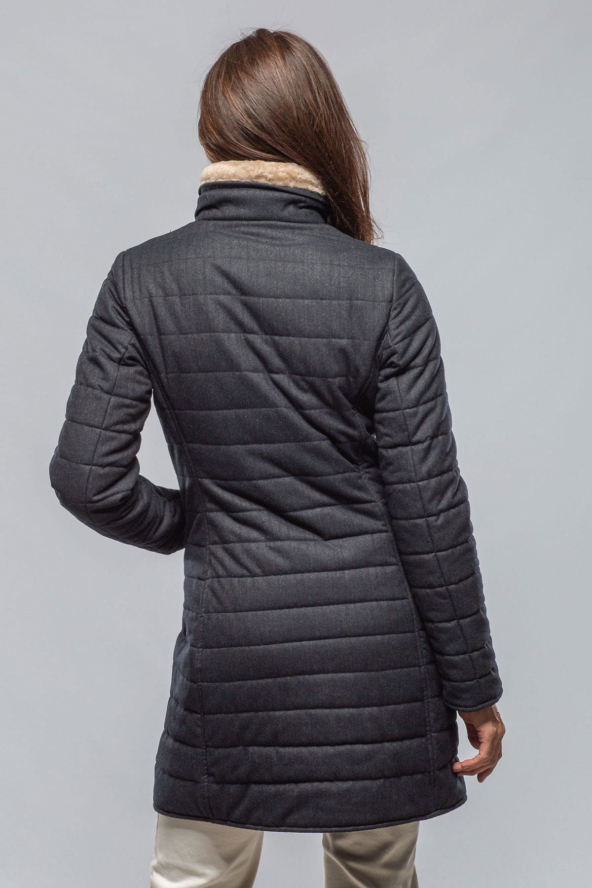 Gimo's Tailored Après Jacket In Navy Warehouse - Ladies - Outerwear - Cloth