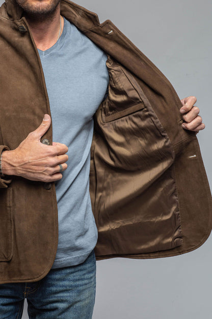 Gimo's Tarantino Suede Blazer Samples - Mens - Outerwear - Leather