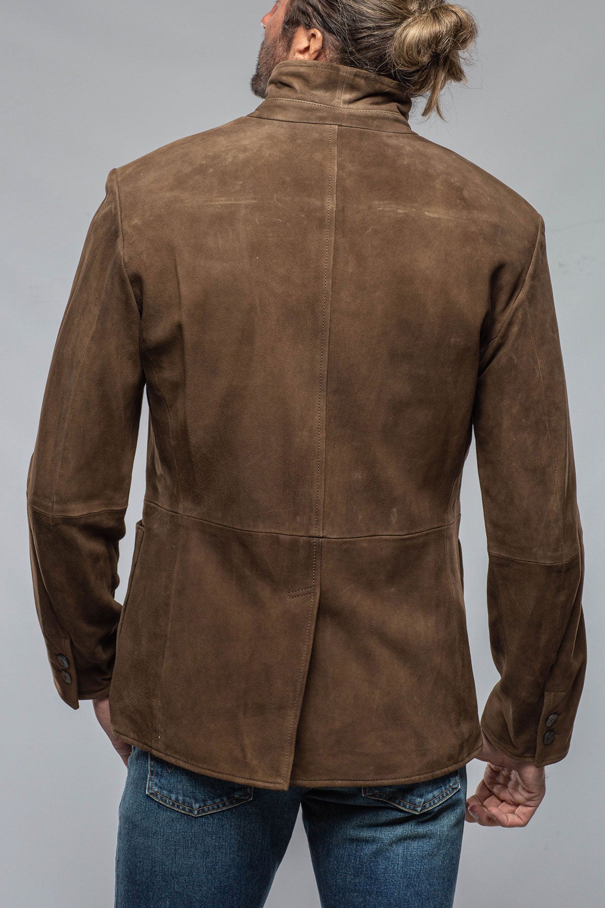 Gimo's Tarantino Suede Blazer Samples - Mens - Outerwear - Leather