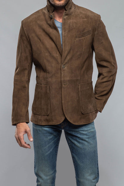 Gimo's Tarantino Suede Blazer Samples - Mens - Outerwear - Leather