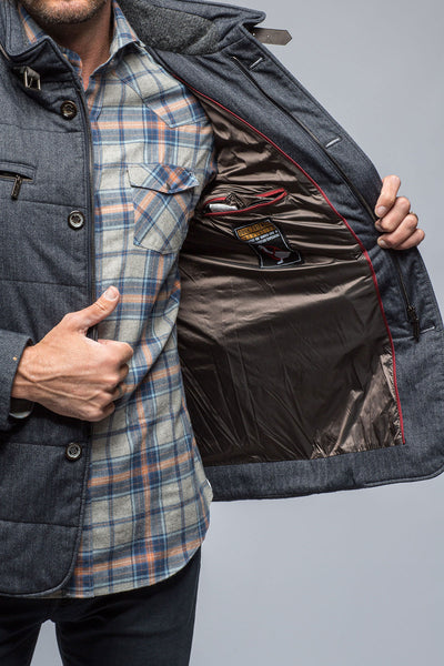 Gimo's Theodore Herringbone Coat Warehouse - Mens - Outerwear - Cloth