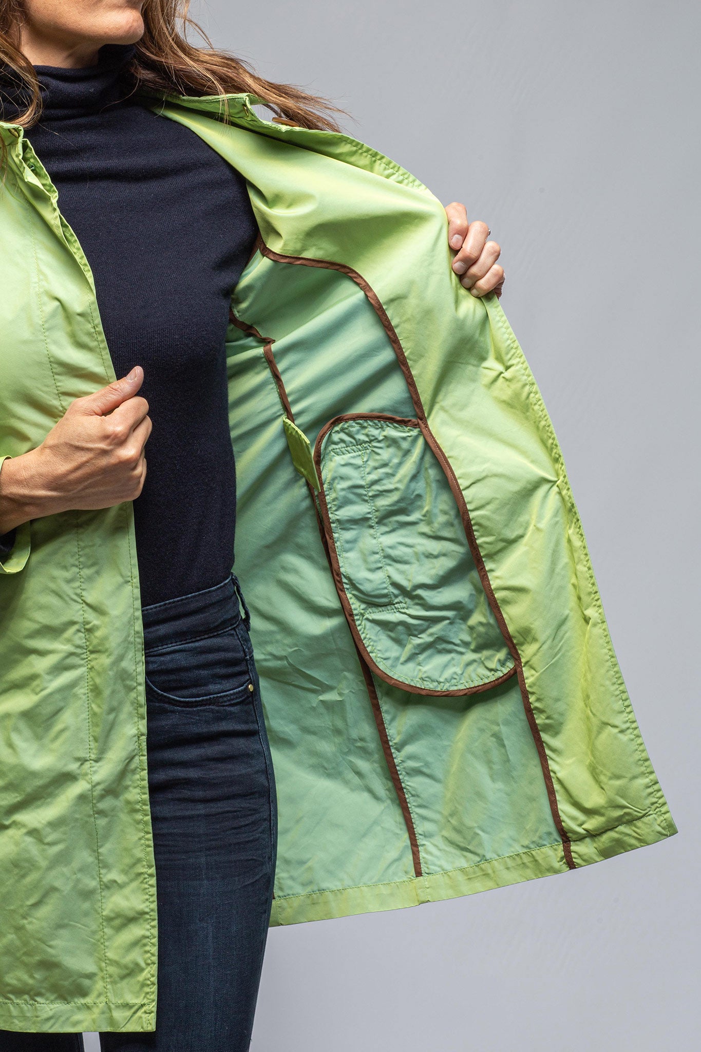 Gimo's Virginia Lightweight Jacket In Lime Warehouse - Ladies - Outerwear - Lightweight