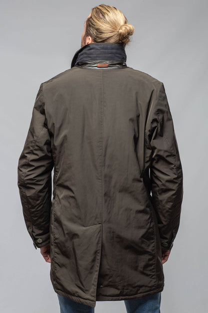 Gimo's Westy Technical Coat In Olive Warehouse - Mens - Outerwear - Cloth