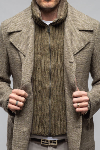 Gimo's Wren Knit Coat Samples - Mens - Outerwear - Cloth