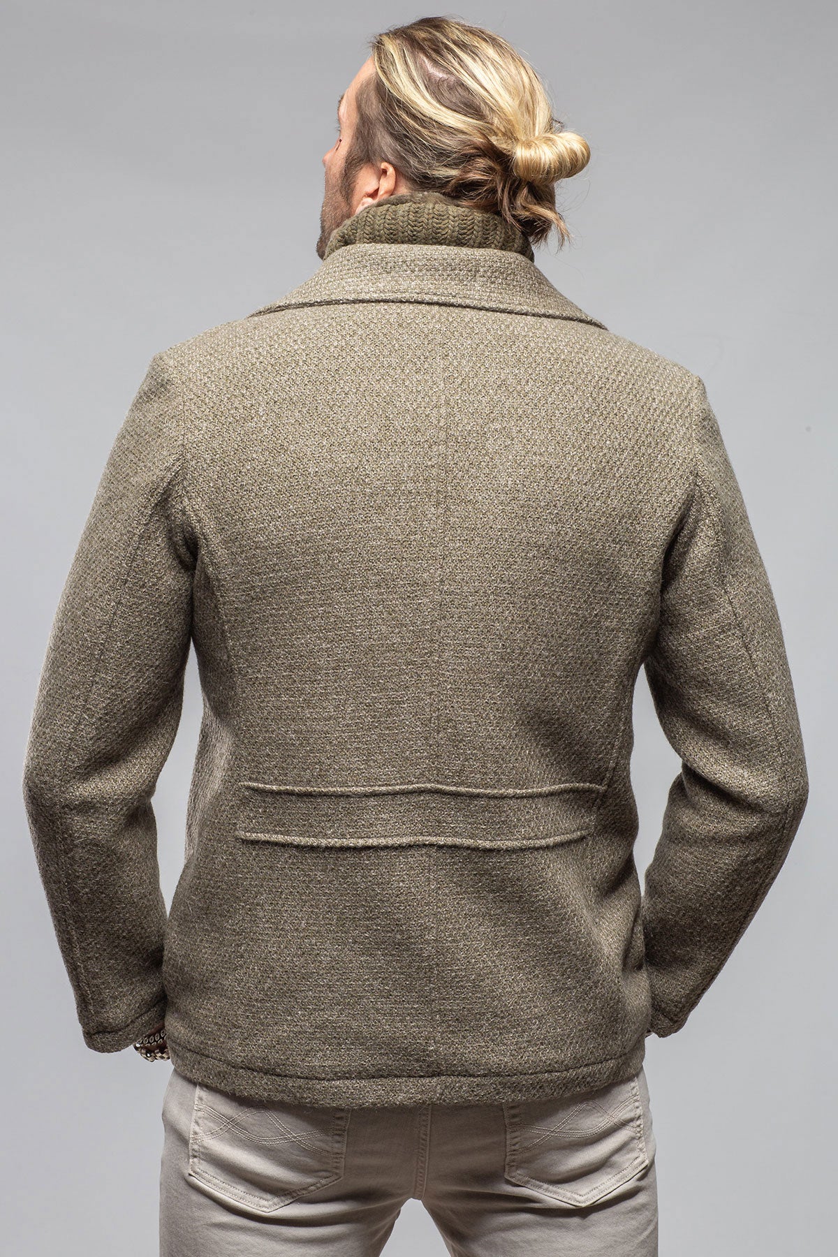 Gimo's Wren Knit Coat Samples - Mens - Outerwear - Cloth
