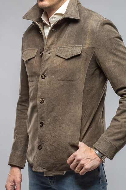 Odin Rugged Shirt Jacket In Southwest Beige