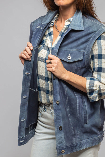Gollatti Ginnie Suede Vest Samples - Ladies - Outerwear - Leather