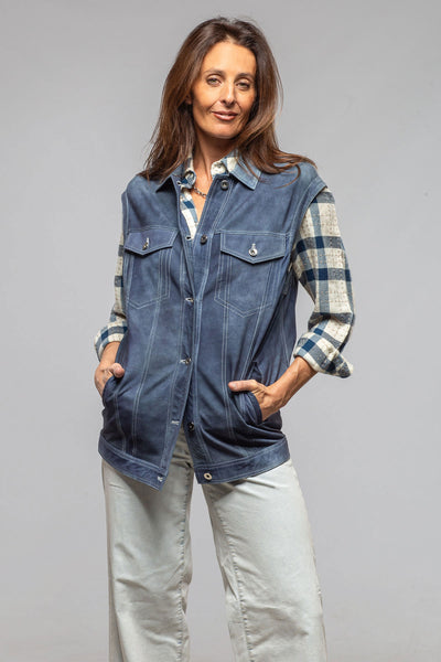 Gollatti Ginnie Suede Vest Samples - Ladies - Outerwear - Leather