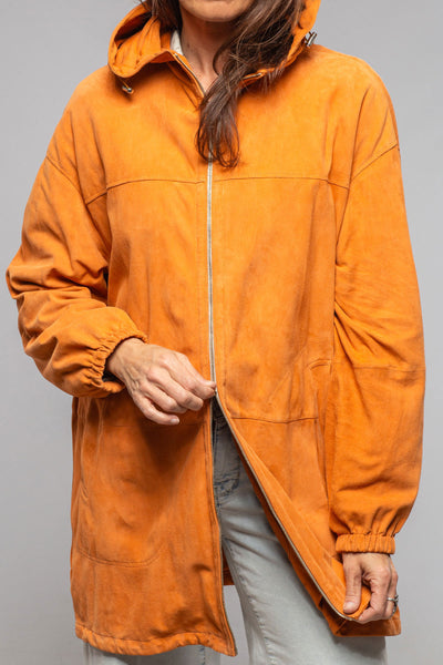 Gollatti Lia Suede Shirt Jacket Samples - Ladies - Outerwear - Leather