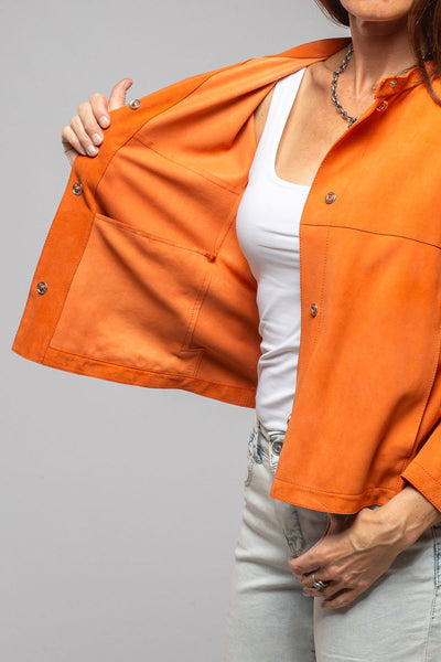Gollatti Vanessue Suede Shirt Samples - Ladies - Outerwear - Leather