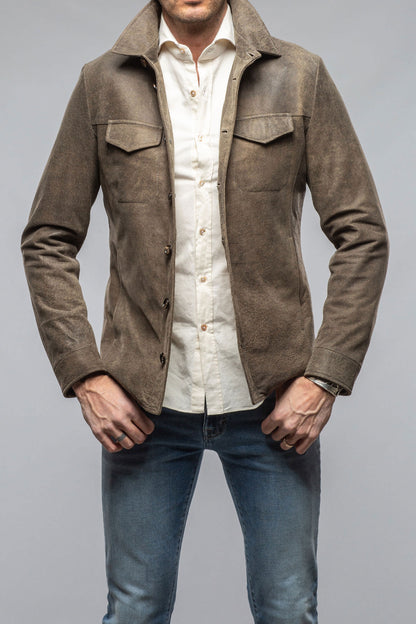 Odin Rugged Shirt Jacket In Southwest Beige