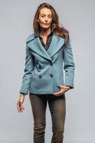 Daniel Double Breasted Wool Coat | Samples - Ladies - Outerwear - Cloth | DiBello