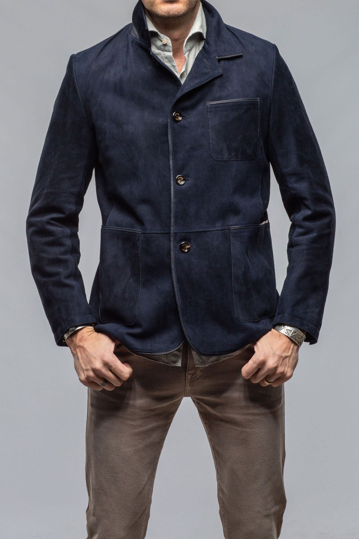 Marley Hybrid Sport Coat In Navy