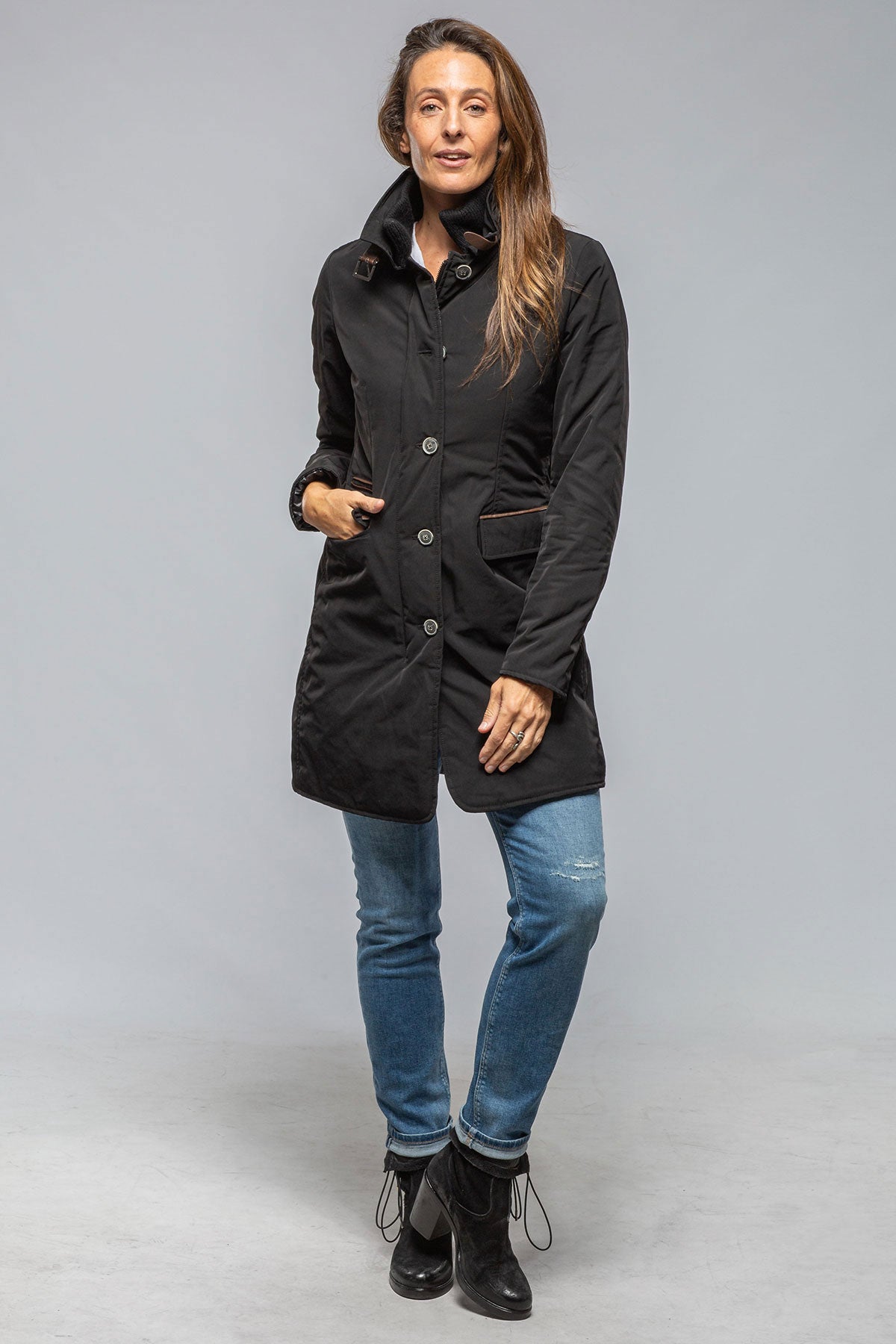 Patrizia Technical Overcoat | Samples - Ladies - Outerwear - Cloth | Gimo's