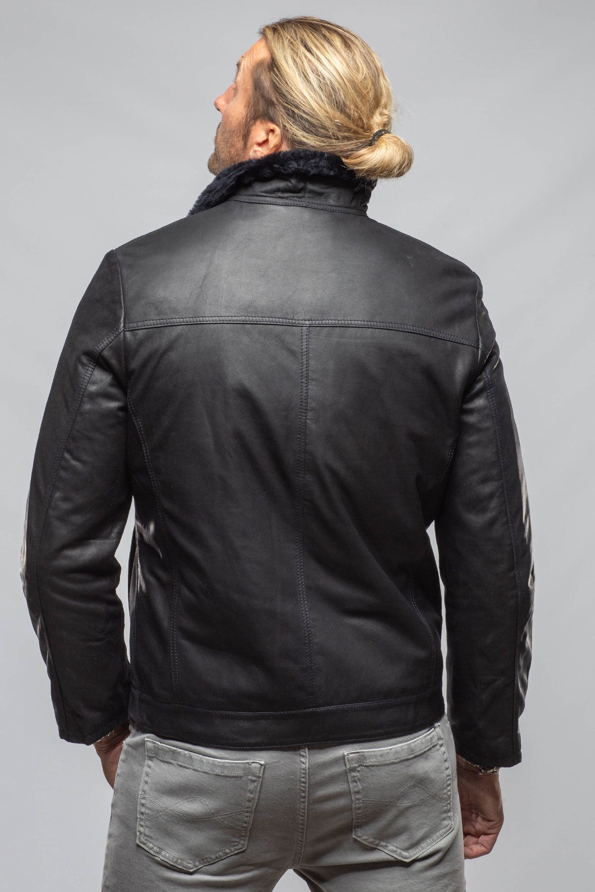 Ryland Shearling | Samples - Mens - Outerwear - Leather | Axel's Florence Collection