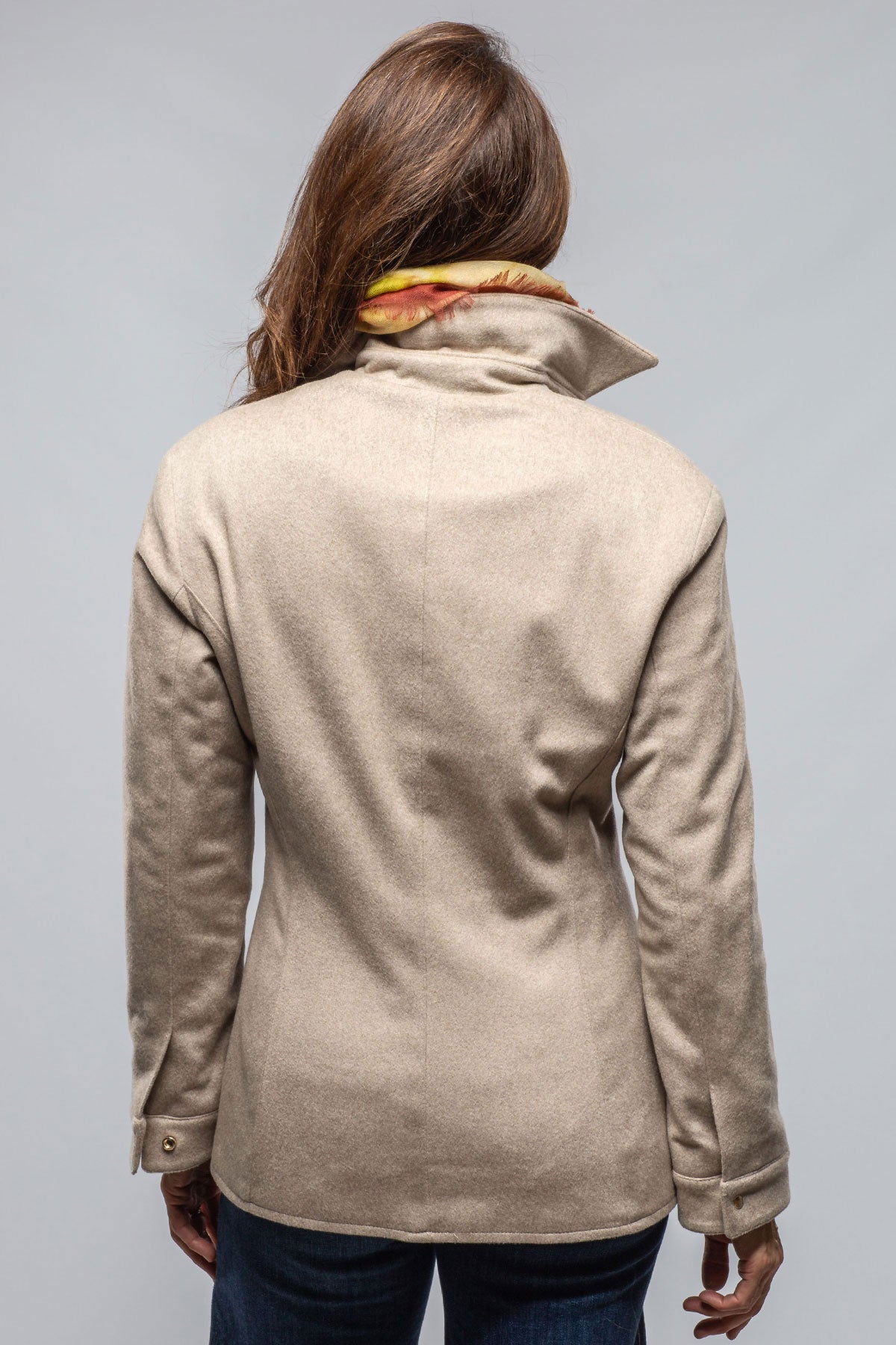 Anna Herringbone Overcoat | Samples - Ladies - Outerwear - Cloth | DiBello