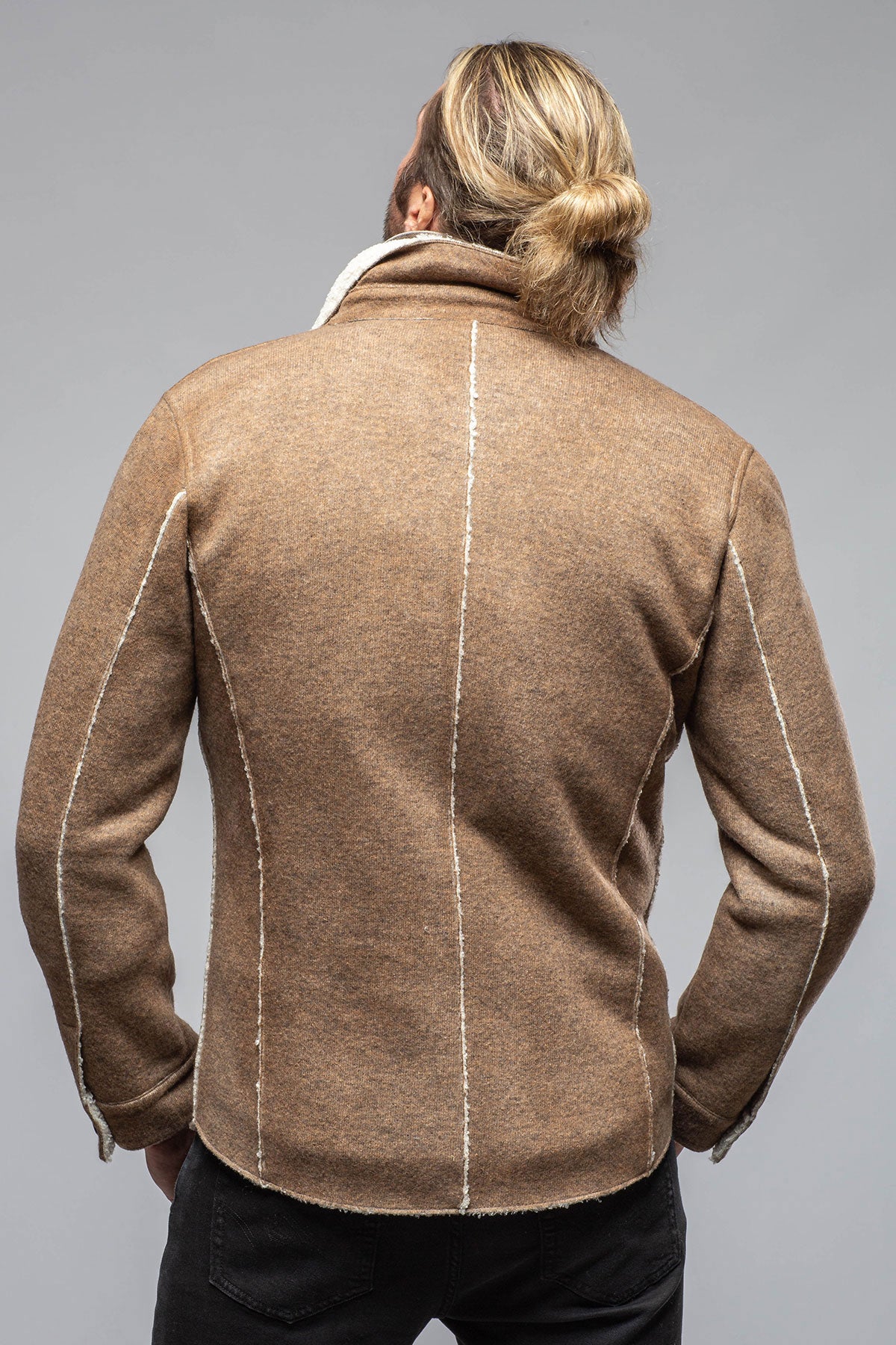 Kalispell Sherpa Shirt Jacket In Tan | Warehouse - Mens - Outerwear - Cloth | Gimo's