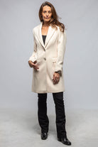 Lissie Side Zip Wool Coat | Samples - Ladies - Outerwear - Cloth | DiBello