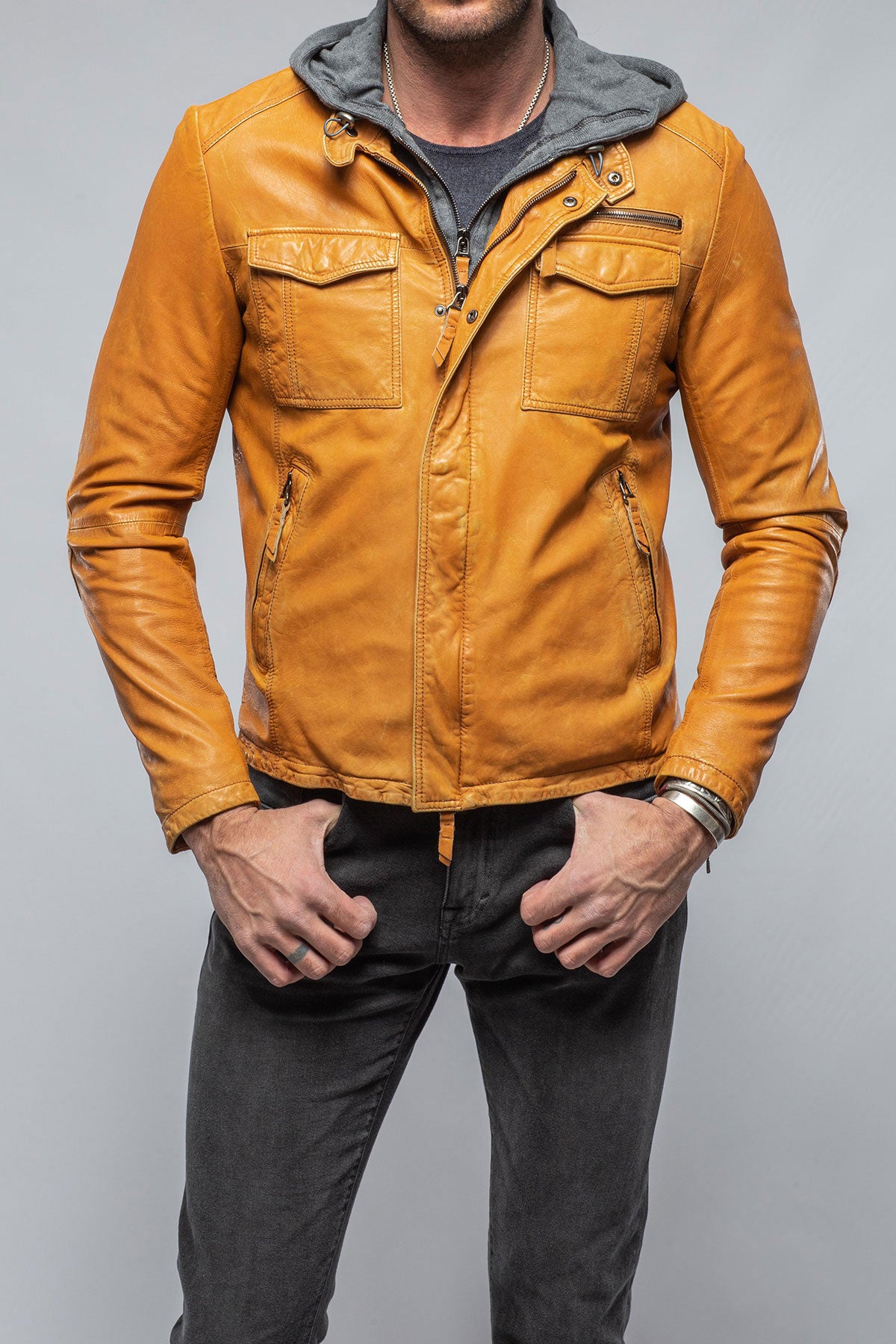 Men's Leather & Suede Jackets