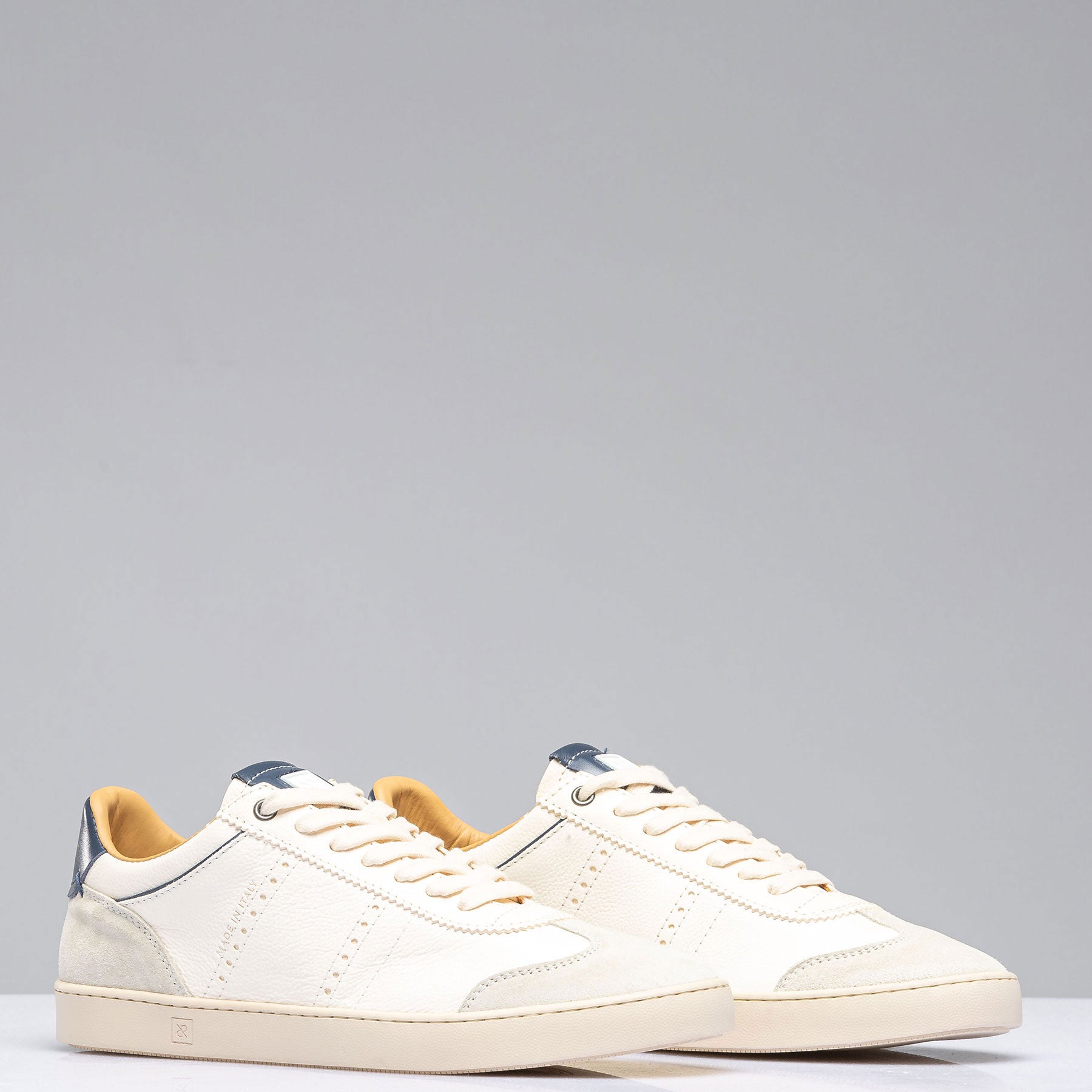 Dash Shoe In White/Blue | Mens - Shoes | Rubirosa