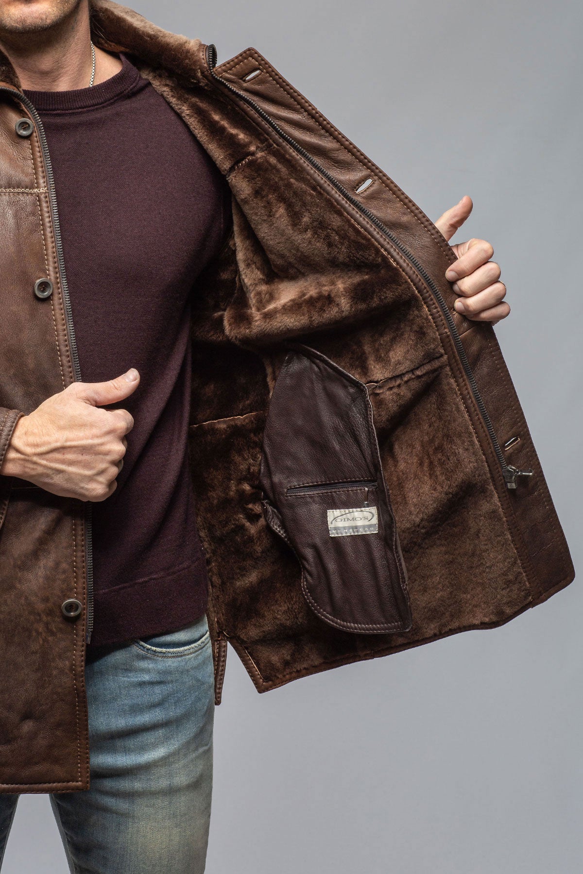 Baily Classic Shearling | Samples - Mens - Outerwear - Shearling | Gimo's