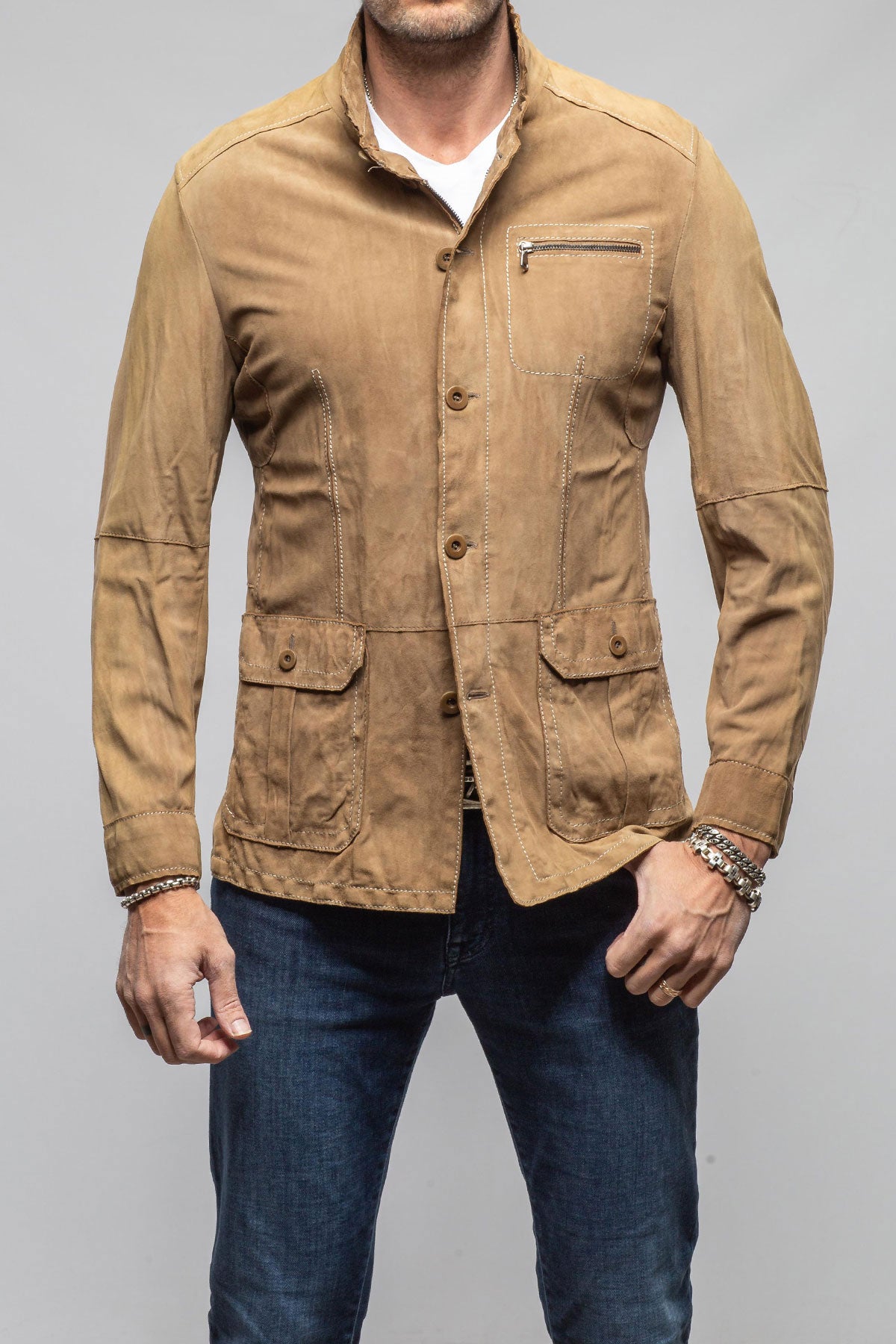 Preston Suede Shirt Jacket