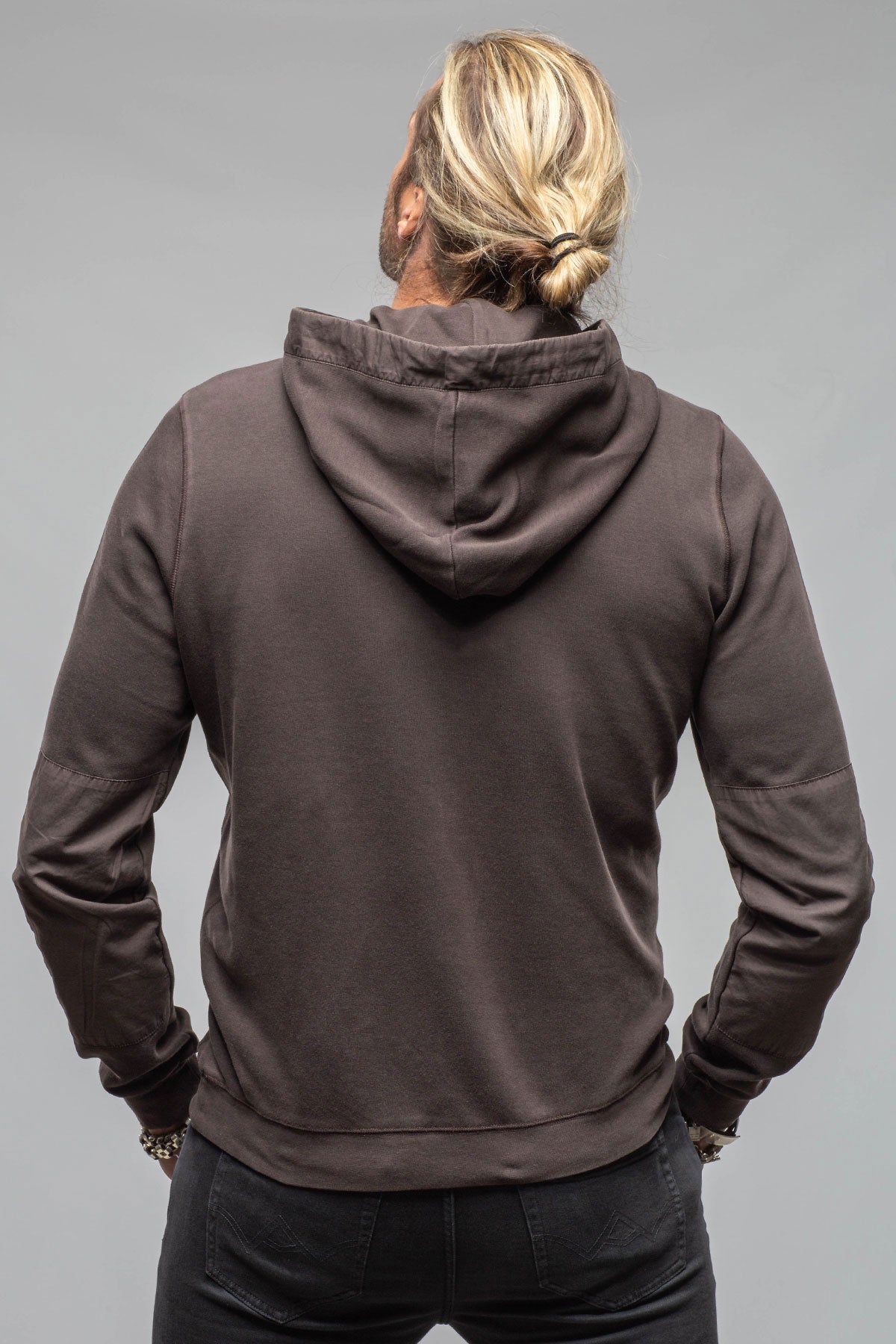 Luba Hoodie In Black Bean | Mens - Outerwear - Overshirts | Keeling