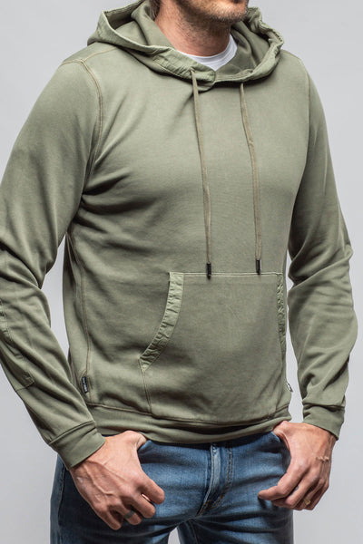Luba Hoodie In Desert Sage | Mens - Outerwear - Overshirts | Keeling