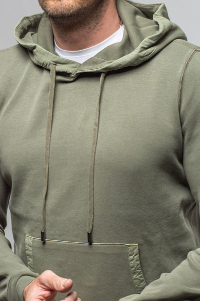 Luba Hoodie In Desert Sage | Mens - Outerwear - Overshirts | Keeling