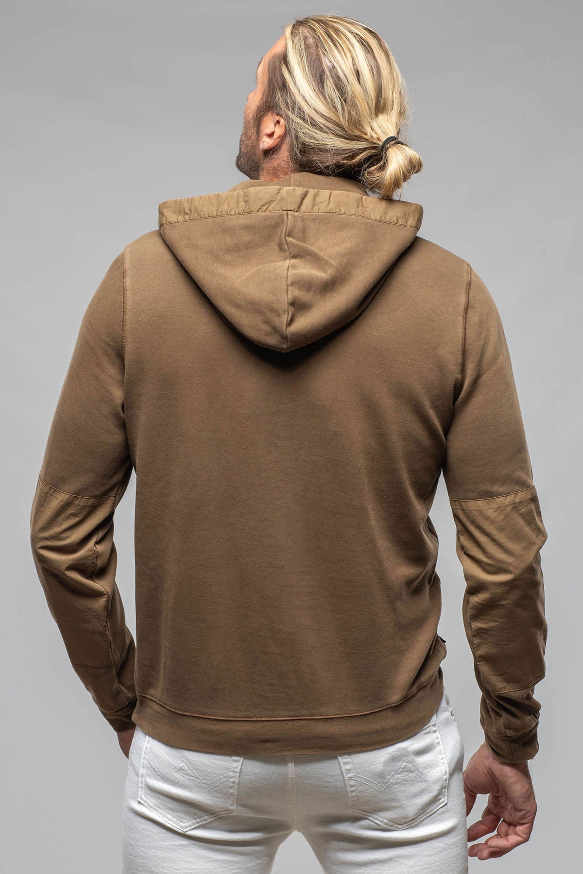 Luba Hoodie In Mocha | Mens - Outerwear - Overshirts | Keeling