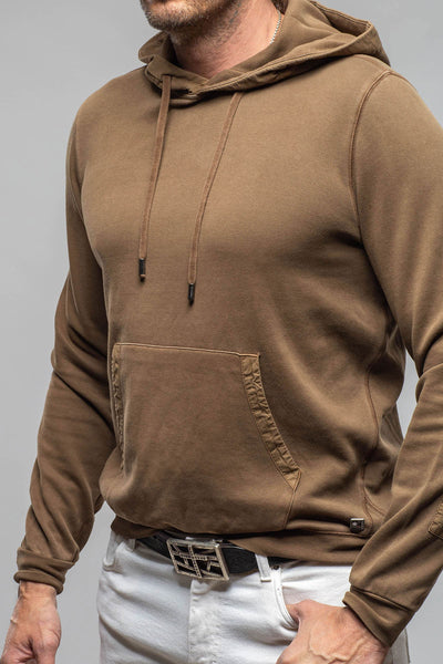 Luba Hoodie In Mocha | Mens - Outerwear - Overshirts | Keeling