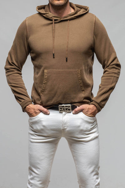 Luba Hoodie In Mocha | Mens - Outerwear - Overshirts | Keeling