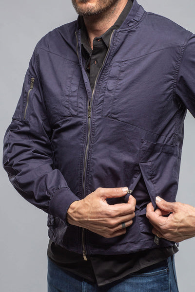 Keeling Nauru Cargo Jacket In Dark Navy Mens - Outerwear - Lightweight