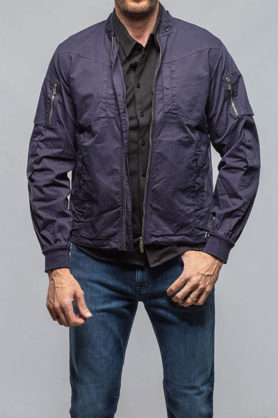 Keeling Nauru Cargo Jacket In Dark Navy Mens - Outerwear - Lightweight