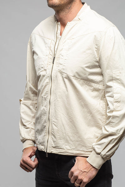 Nauru Cargo Jacket In Khaki | Mens - Outerwear - Lightweight | Keeling