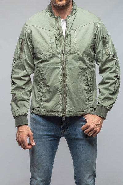 Keeling Nauru Cargo Jacket In Olivine Mens - Outerwear - Lightweight