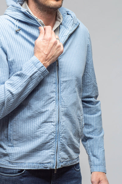 Pitcairn Light Jacket In Ashley Blue | Mens - Outerwear - Lightweight | Keeling