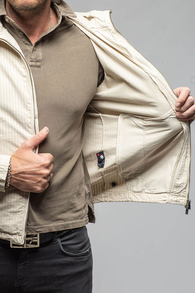 Pitcairn Light Jacket In Khaki | Mens - Outerwear - Lightweight | Keeling