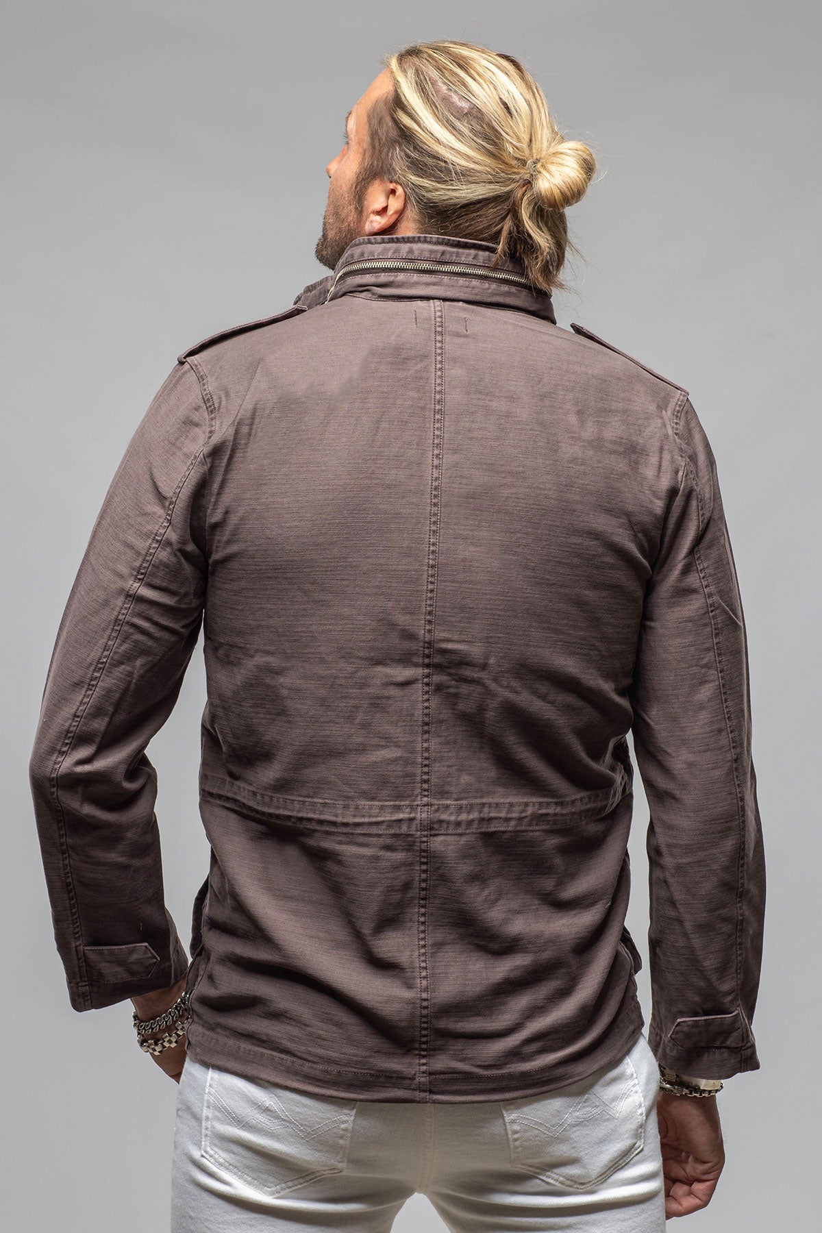 Savu Linen Jacket In Black Bean | Mens - Outerwear - Lightweight | Keeling