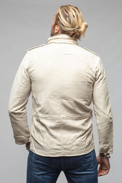 Savu Linen Jacket In Khaki | Mens - Outerwear - Lightweight | Keeling
