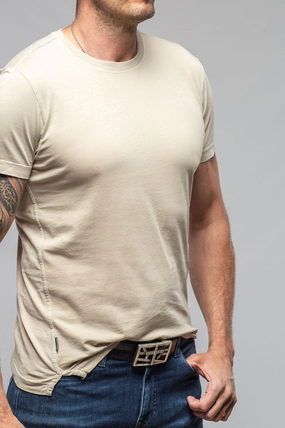 Siput SS Shirt In Khaki | Mens - Shirts - T-Shirts | Keeling