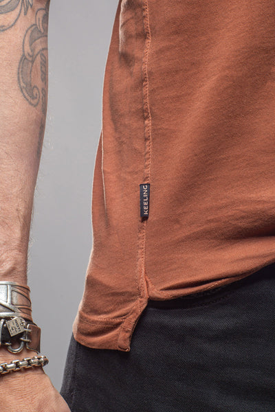 Siput SS Shirt In Marmalade | Mens - Shirts - T-Shirts | Keeling