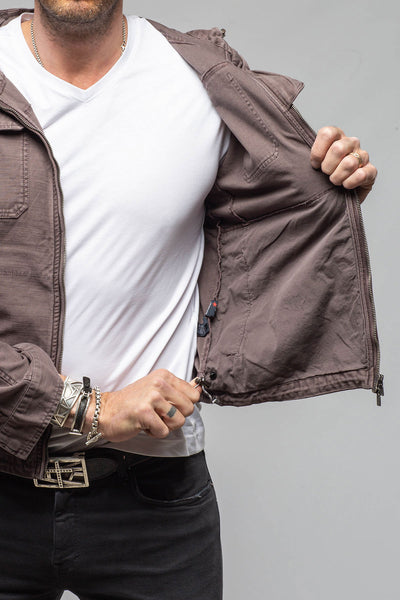 Taiwan Cargo Hoodie In Black Bean | Mens - Outerwear - Lightweight | Keeling
